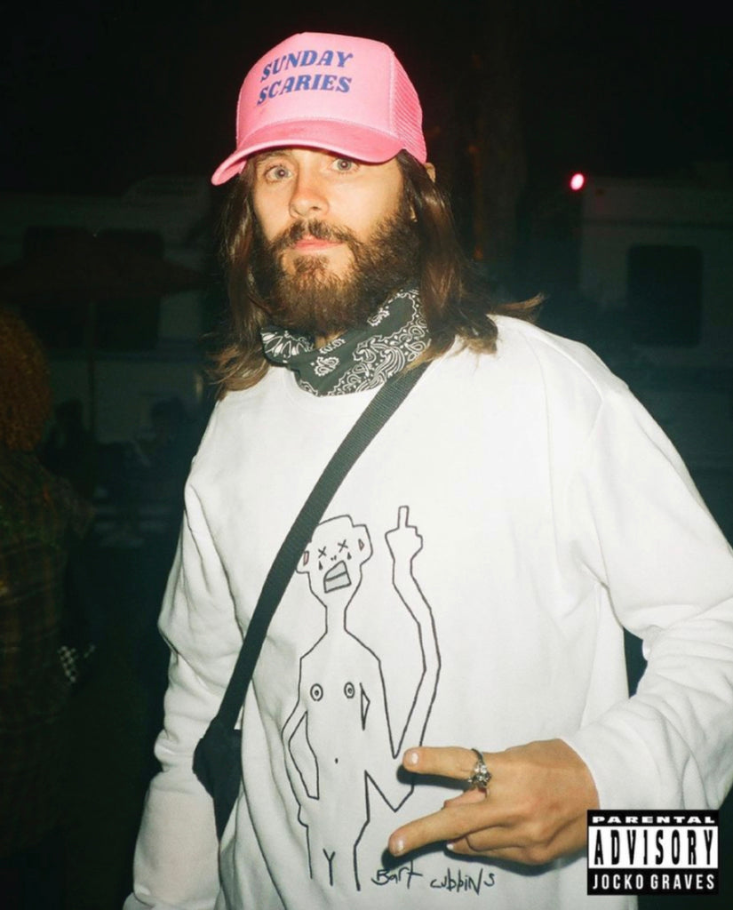 JARED LETO BART CUBBINS SWEATSHIRT