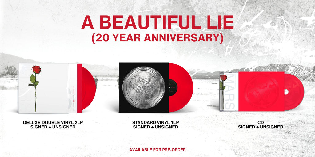 A Beautiful Lie 20 Year Anniversary – Thirty Seconds To Mars Store