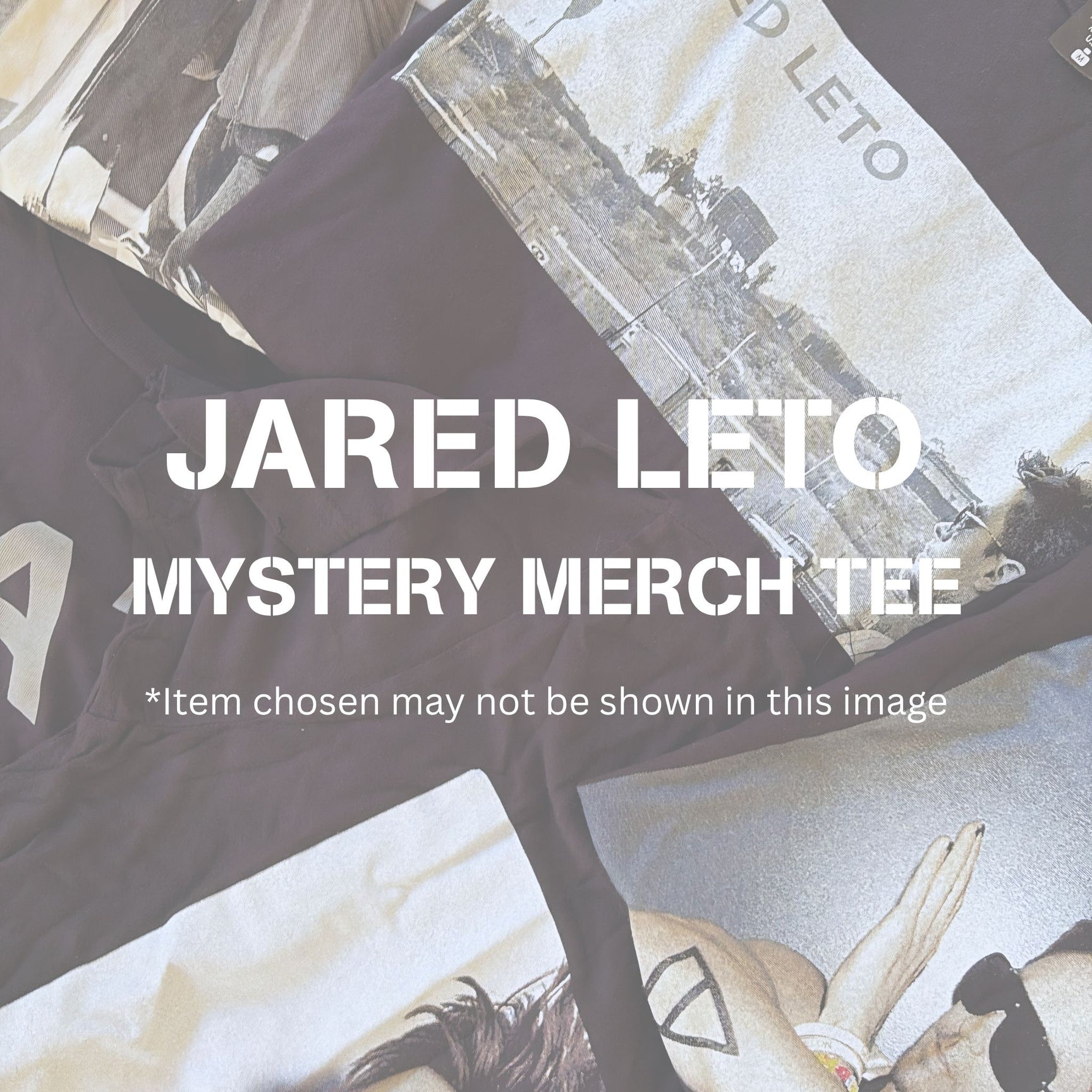 Jared Leto Mystery Merch Tee – Thirty Seconds To Mars Store