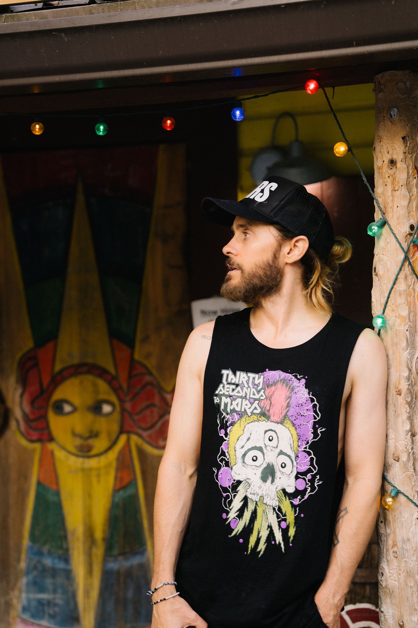 Seasons World Tour Mohawk Skull Tank – Thirty Seconds To Mars Store