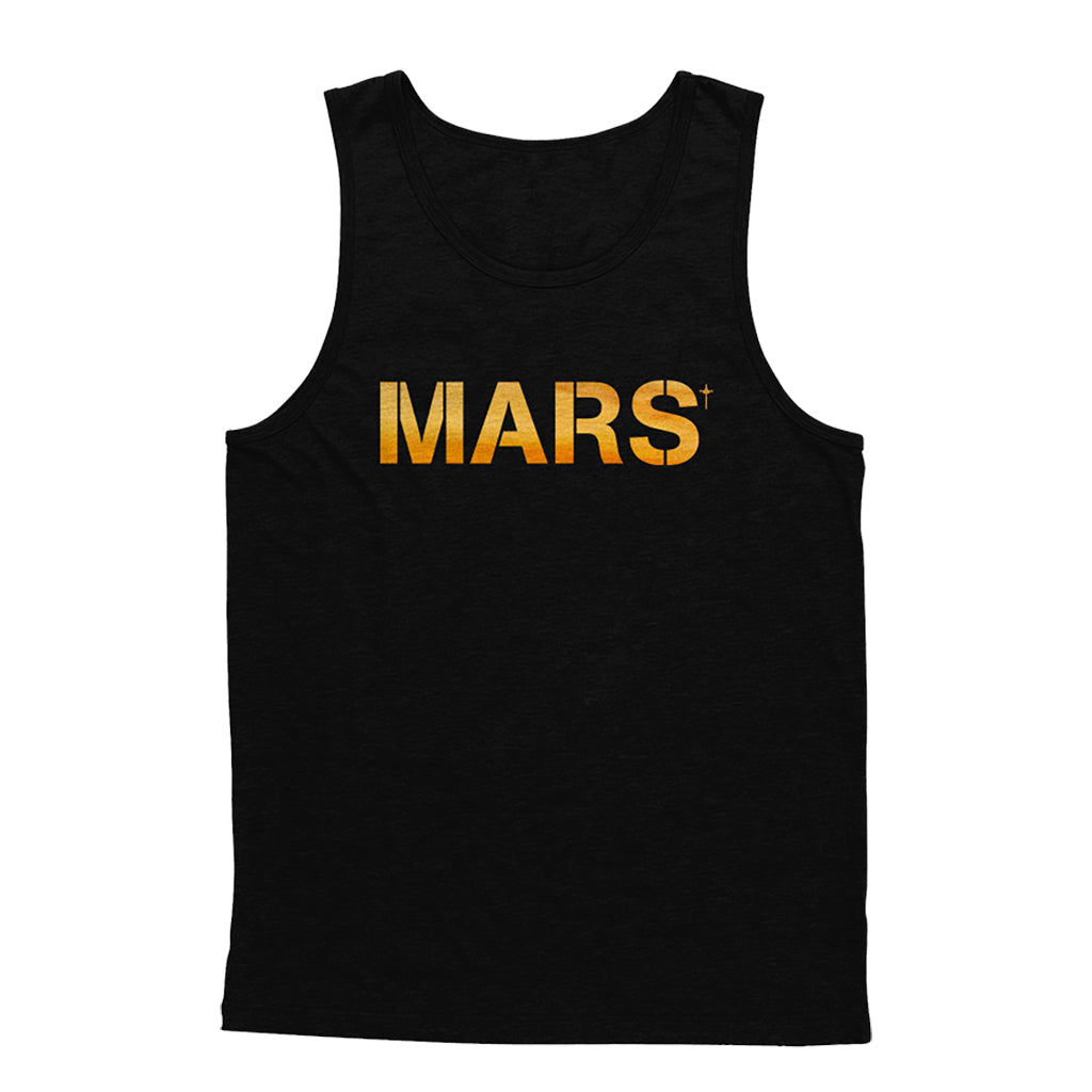 THIRTY SECONDS TO MARS SUNSET TANK TOP IT'S THE END OF THE WORLD BUT IT'S A BEAUTIFUL DAY ALBUM