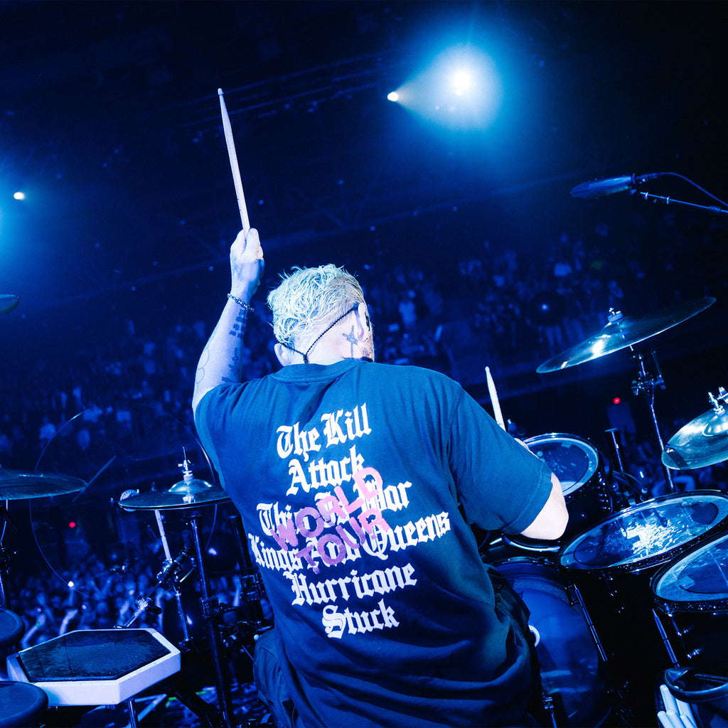 Shannon Leto from Thirty Seconds To Mars in the Tracklist Tee