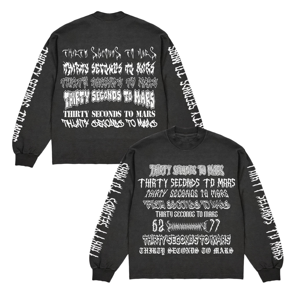 Thirty Seconds To Mars HEAVY METAL LONG SLEEVE