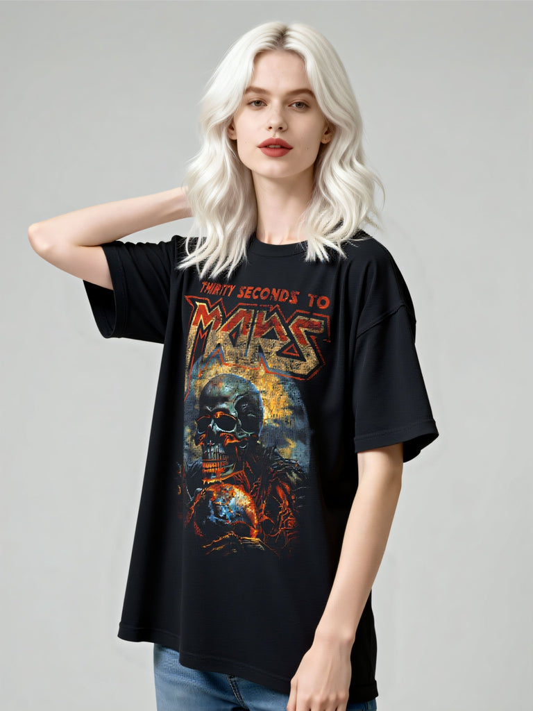 Summer Tour 2025 Vintage MARS Tee – Thirty Seconds To Mars Store