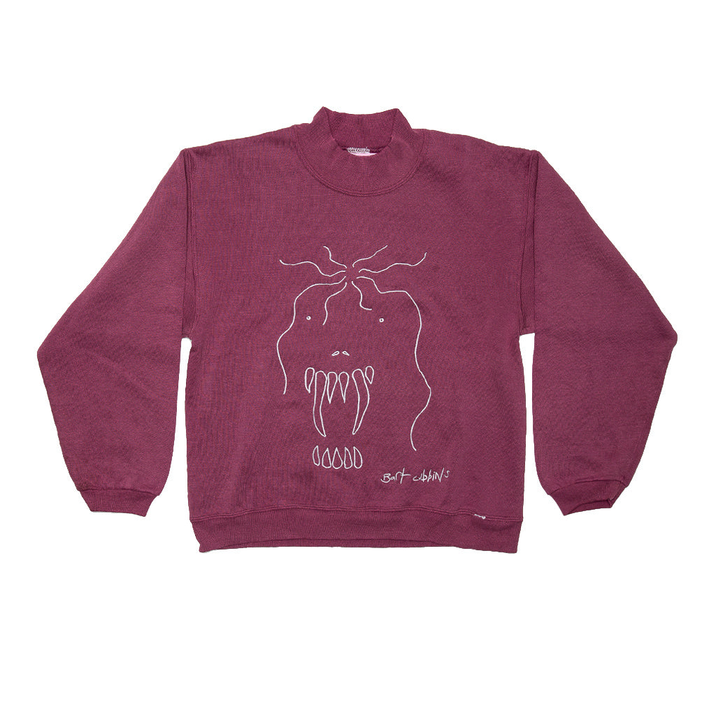 Jared Leto Cubbins embroidered limited edition sweatshirt