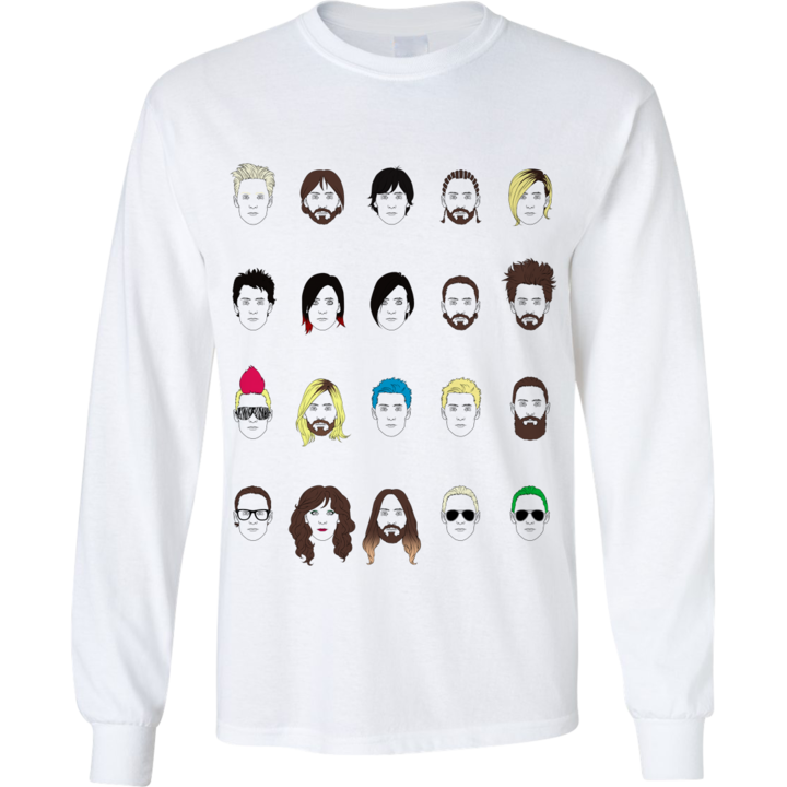 Jared Leto Portraits of a Madman Longsleave Shirt